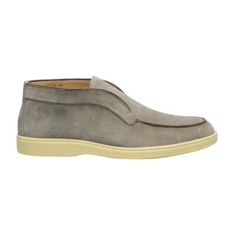 Santoni Enkellaarzen - Heren - Schoenen - Bruin - Maat: 46 EU