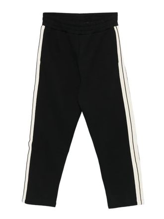 Palm Angels side-stripe trousers - men - Polyester/Cotton - 3XL - Black