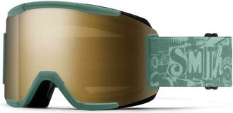 Smith Squad 203mm ChromaPop Snow Goggles in Cactus Zine /Chromapop Sun at Nordstrom