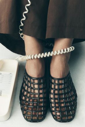 Bibi Lou Netted Jelly Mules