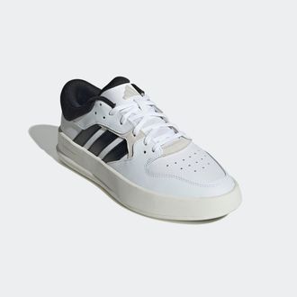 adidas Sneaker ADIDAS SPORTSWEAR COURT 24, Herren, Gr. 44,5, weiss (cloud wei&szlig;, core schwarz, core wei&szlig;), Synthetik, Textil, Schuhe Sneaker