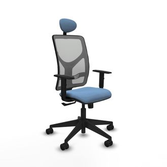 Piqueras y Crespo Silla De Oficina Con Cabecero Motilla Piqueras Y Crespo 1d066n1 Azul Cielo