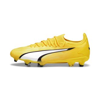 Puma Womens ULTRA ULTIMATE FG/AG Football Boots - Yellow - Size UK 3.5