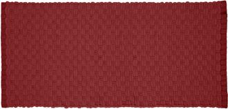 KASANOVA Tappeto bagno ciniglia 60x130 cm Mineral Red