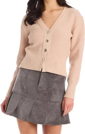 Allison New York Maddix Skirt In Charcoal