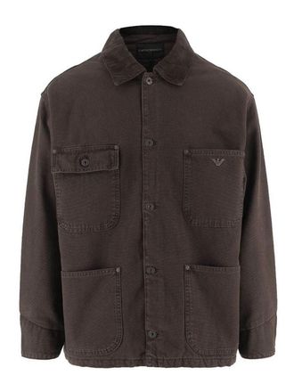 Emporio Armani Cotton Caban Coat