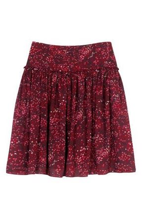 Longchamp Printed Bermuda Skort in Red at Nordstrom Rack, Size 4 Us / 36 Fr