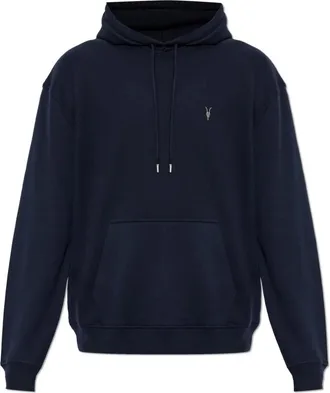 AllSaints Hoodies & sweatvesten, Heren, Blauw, 2Xl, Katoen, Asher Sweatshirt