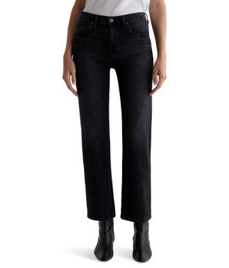 AG - Adriano Goldschmied Jeans Womens Brinley Mid Rise Straight, Glasgow, 28