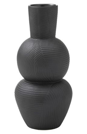 RENWIL Icarus Ceramic Stoneware Decorative Vase in Black at Nordstrom