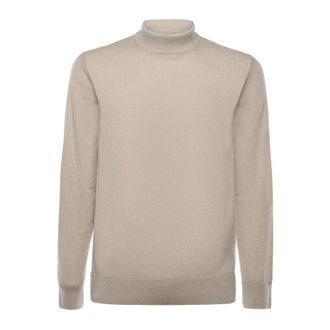 Eleventy Cashmere Knitwear, male, Gray, XL, Cashmere Knitwear