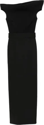 Solace London Faro Belted Maxi Dress