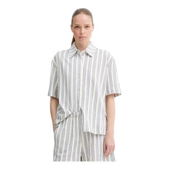 Sams&oslash;e & Sams&oslash;e Dames, Blouses & Shirts, Wit, Maat: S