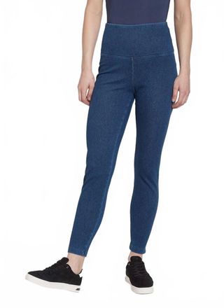 Lyss&eacute; Demi Denim Leggings In Mid Wash