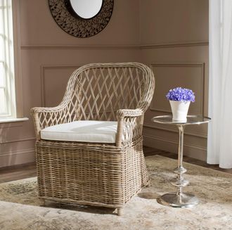 Safavieh Maluku Rattan Arm Chair