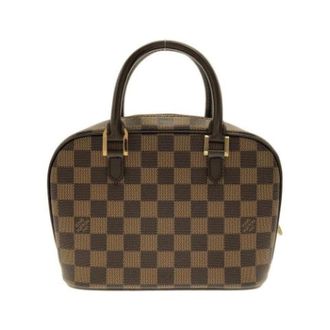 Louis Vuitton Tweedehands Canvas Louis Vuitton tassen - Dames - Pre-owned - Bruin - Maat: ONE Size