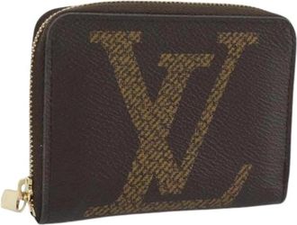 Louis Vuitton Pre-owned Coin Purse - Dames - Vintage Accessoires - Bruin - ONE Size - Vintage