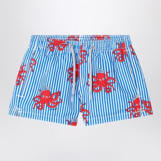 MC2 Saint Barth Jean swimsuit with octopuses