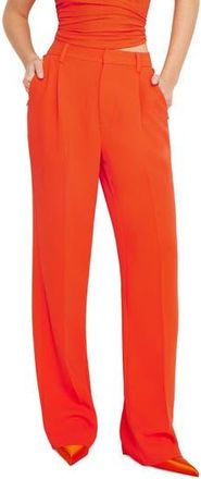 Good American Luxe Suiting Column Wide Leg Trousers in Roma002 at Nordstrom Rack, Size 12