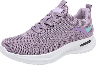 Generic Womens Wide Fit Walking Shoes Platform Plantar Fasciitis Trainers for Women Mesh Casual Shoes Spring Summer and Autumn Breathable Casual Lightweight M