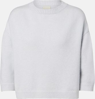 Khaite Sabina cropped cashmere sweater