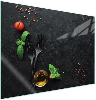 OEM Placa Protectora De Vidrio Para Estufa 70x52 Pizarra