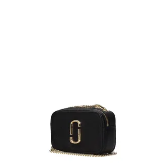 Marc Jacobs Womens Black Leather Crossbody Bag