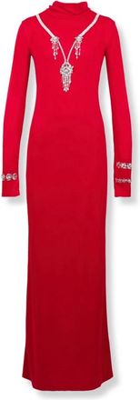 Des_Phemmes Mujer, Vestidos, Rojo, Talla: S