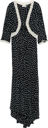 Rixo Dotted Lace Dress