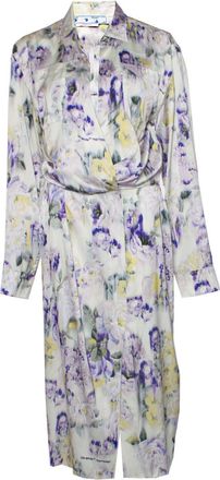 Off-white OFF white Floral maxi dress