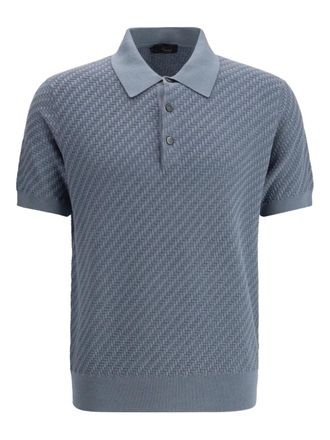 Brioni Polo a maniche corte - Blu