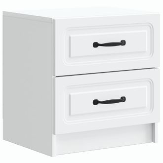 vidaXL Armario De Noche 43 X 34,5 X 44,5 Cm Madera De Ingenier&iacute;a Vidaxl