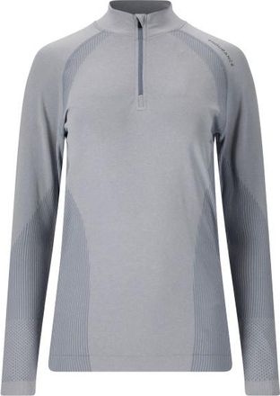 ENDURANCE Halen Seamless Midlayer Funktionsshirt f&uuml;r Damen | grau