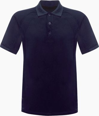 Regatta Mens Regatta Hardwear Mens Coolweave Short Sleeve Polo Shirt - Navy - Size: 40