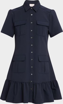 Cinq à Sept Jamie Short-Sleeve Shirtdress