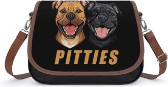 Generic Show Me Your Pitties Crossbody Bags for Women Shoulder Messenger Bag Purse Handbags