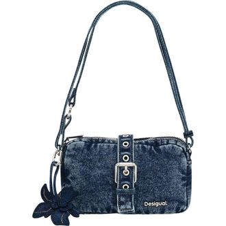 Desigual Denim Shoulder Bag in Dark Blue at Nordstrom