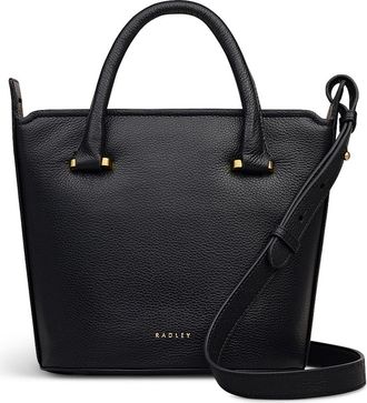Radley London Golbourne Road Small Ziptop Satchel Bag in Black at Nordstrom