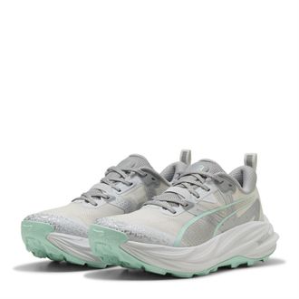 Puma Womens Voyage Nitro 4 Off Road Trail Running Shoes in Gray-Mint - Grey - Size UK 6.5
