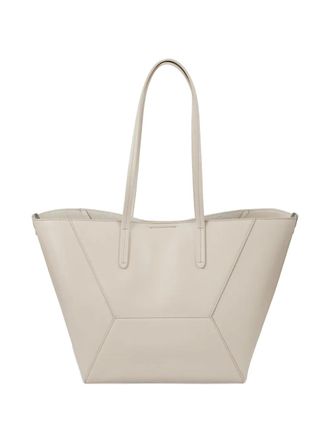 Brunello Cucinelli BC Duo logo-detail shoulder bag - women - Leather - OS - Neutrals