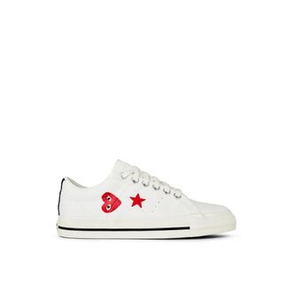 Comme Des Gar&ccedil;ons Sneakers, female, White, 3 UK, One Star OX Trainers