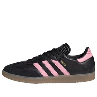 adidas Samba Messi Indoor Black Gold Metallic Gum JP7845