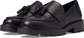 Vagabond Kenova Leather Loafer w/ Tassels Womens Shoes Black : EU 40 (US Womens 10) M, Synthetic