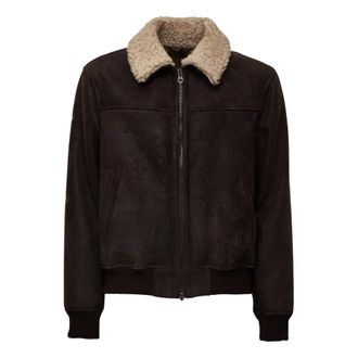 STEWART Sa 007Ss 0A1T Montone Jas - Heren - Jassen - Bruin - 3XL - Jassen