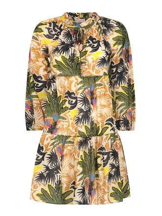 Anjuna Clara Caftan Short Dress