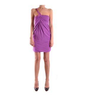 Pinko Bodycon Midi Jurk - Dames - Kleedjes - Paars - L - Kleedjes