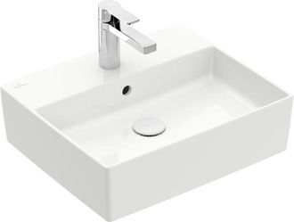 Villeroy & Boch Memento 2.0 Opzet wastafel - 49.8x42cm - overloop - wit