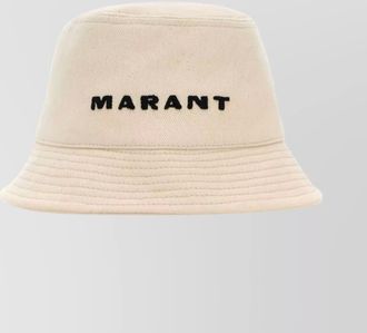 Isabel Marant cotton haley bucket hat with wide brim