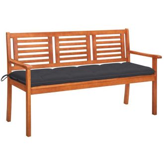 vidaXL Furniture Limited - Banco De Jard&iacute;n 3 Plazas Madera Maciza