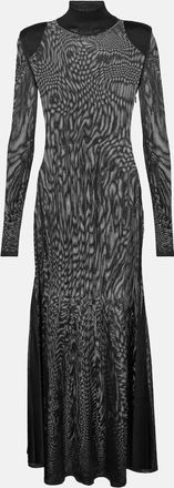 Tom Ford High-neck jersey maxi dress